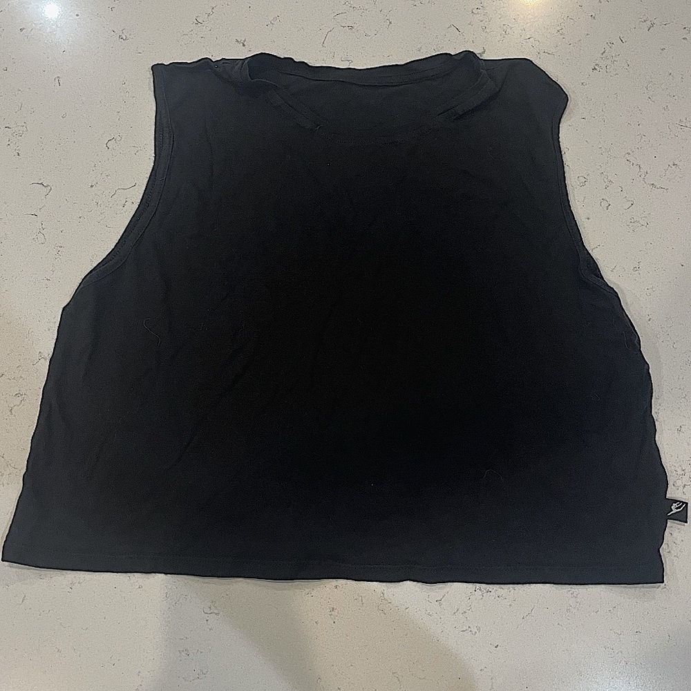 Black Energetics HipHop Dance Cropped Tank Top